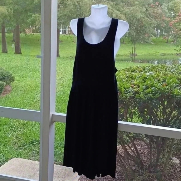 💙🌹Black cotton dress with buttons - Picture 16 of 16